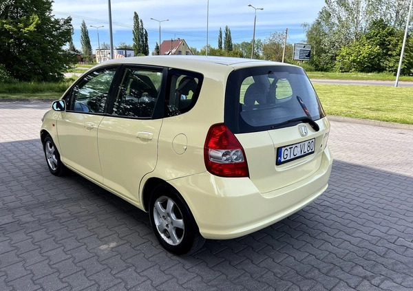 Honda Jazz cena 9500 przebieg: 272000, rok produkcji 2002 z Gdańsk małe 191